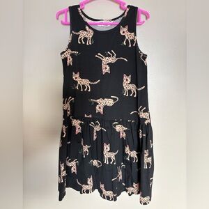 H&M cheetah kitty cats dress